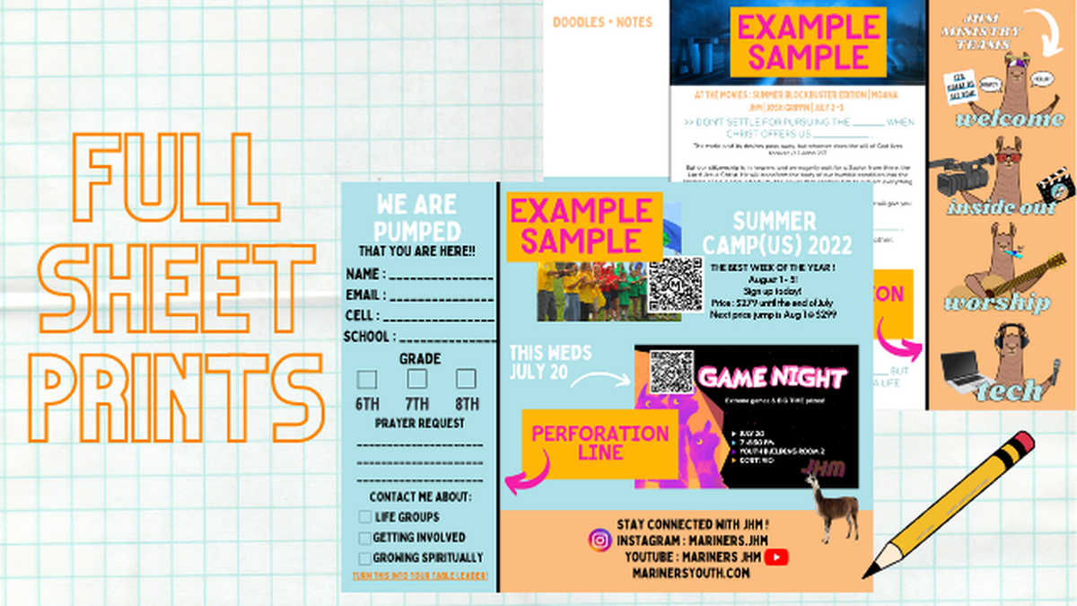 Weekend Student Outline Template image number 2